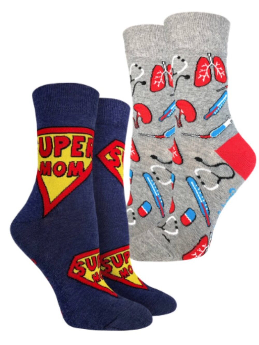 Women's Good Luck Sock Crew Socks | Medical / Medicine Socks | NWT